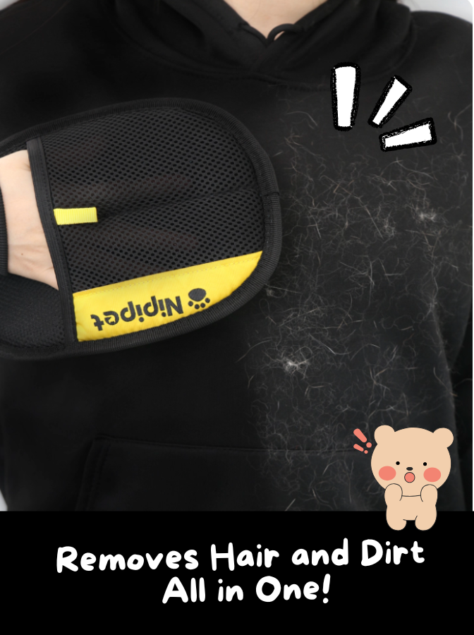 Viral! Pet Hair Removal Glove – Double-Sided